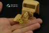 Quinta Studio QD35060 GMC CCKW 352 Cargo Truck 3D-Printed & coloured Interior on decal paper (HobbyBoss) 1/35